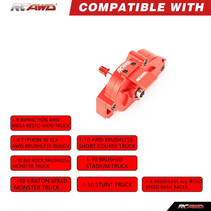 RCAWD ARRMA 3S RCAWD Arrma 3S Power Module & Metal Slipper Set for Vorteks Senton Granite