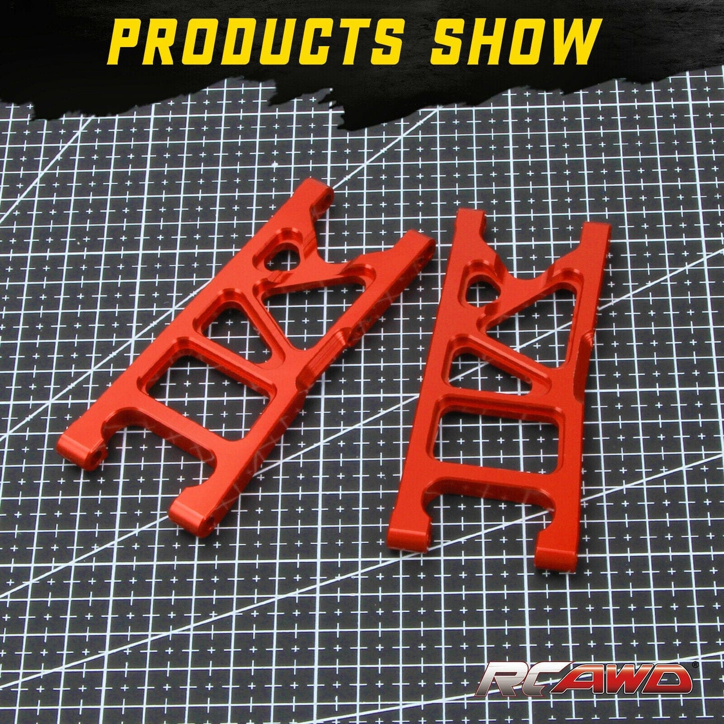 RCAWD ARRMA 3S RCAWD Arrma 3S Rear lower suspension arms A-arm AR330540 for bigrock Typhon 3S