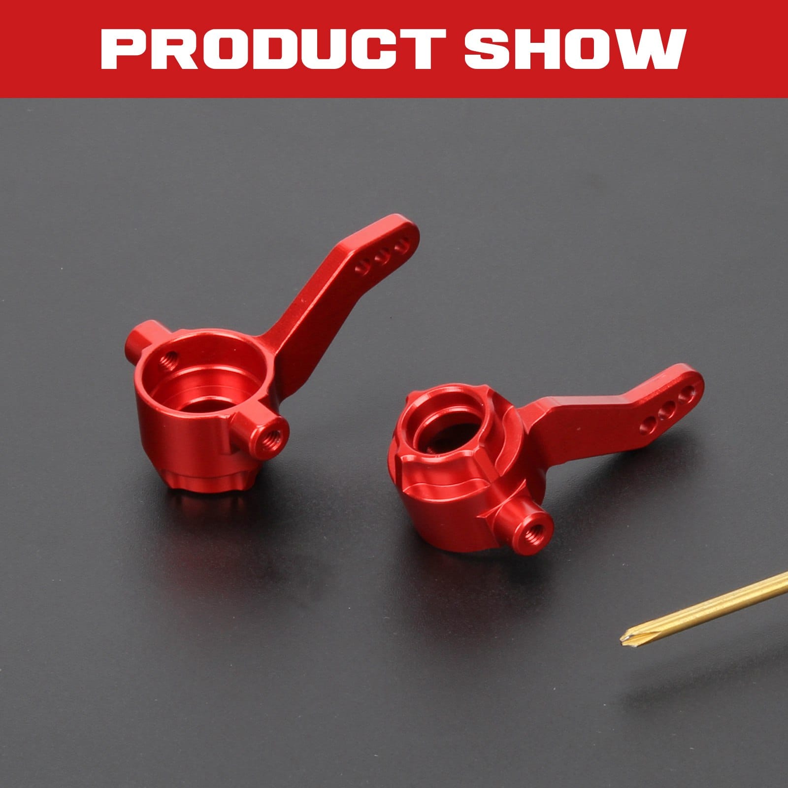 RCAWD ARRMA 3S RCAWD Arrma 3S Steering blocks hub carrier for  bigrock granite senton 3S AR330469