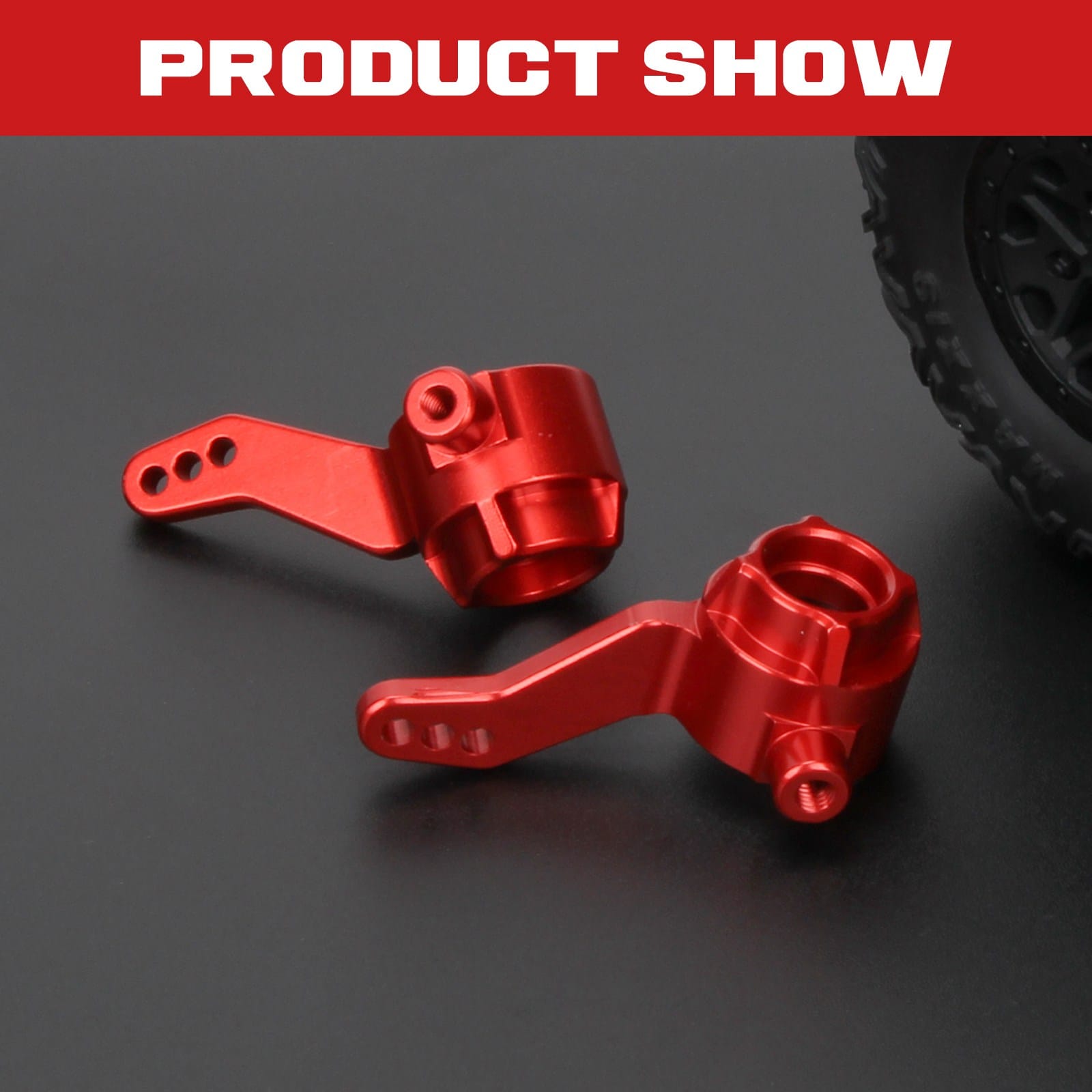 RCAWD ARRMA 3S RCAWD Arrma 3S Steering blocks hub carrier for  bigrock granite senton 3S AR330469