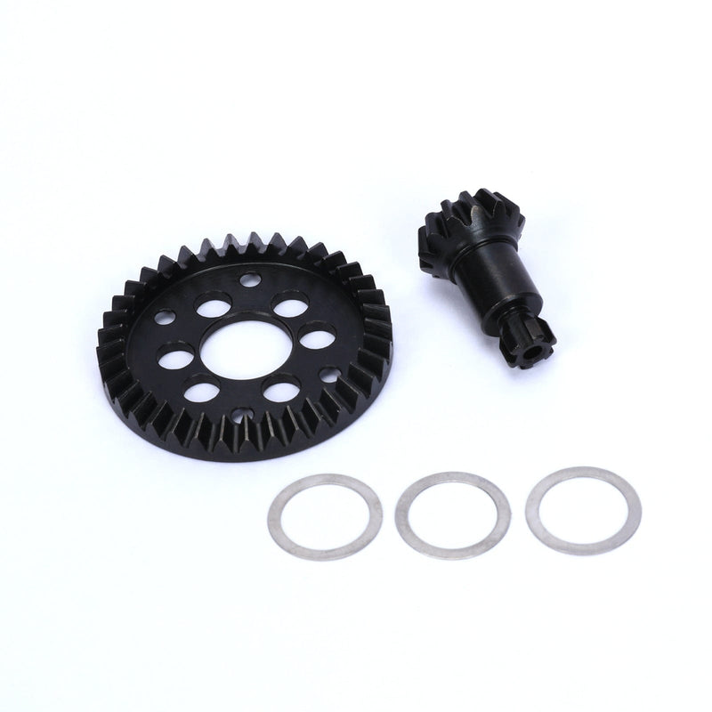 RCAWD Arrma 3s Upgrades 37T 1.35Mod Steel Helical Bevel Diff Gear 13T input Gear - RCAWD