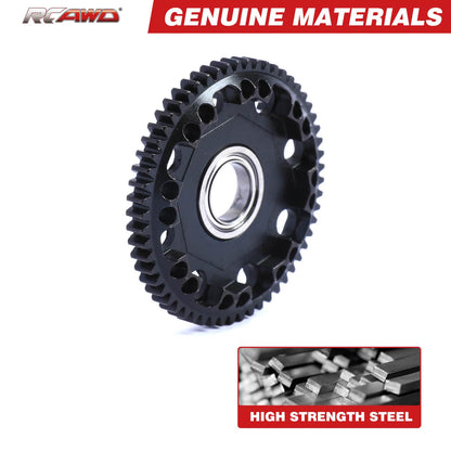 RCAWD ARRMA 3S RCAWD Arrma 3s Upgrade Steel 57T 0.8Mod Spur Gear with Bearing