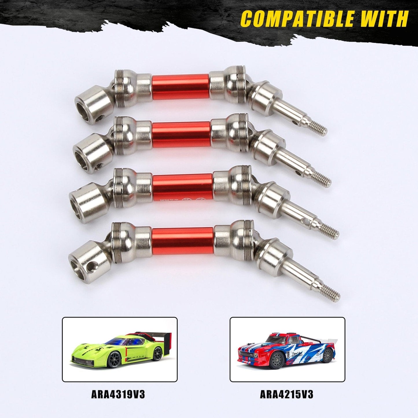 RCAWD ARRMA 3S RCAWD ARRMA 3s Vendetta Infraction CVD Drive Shaft ARA310992