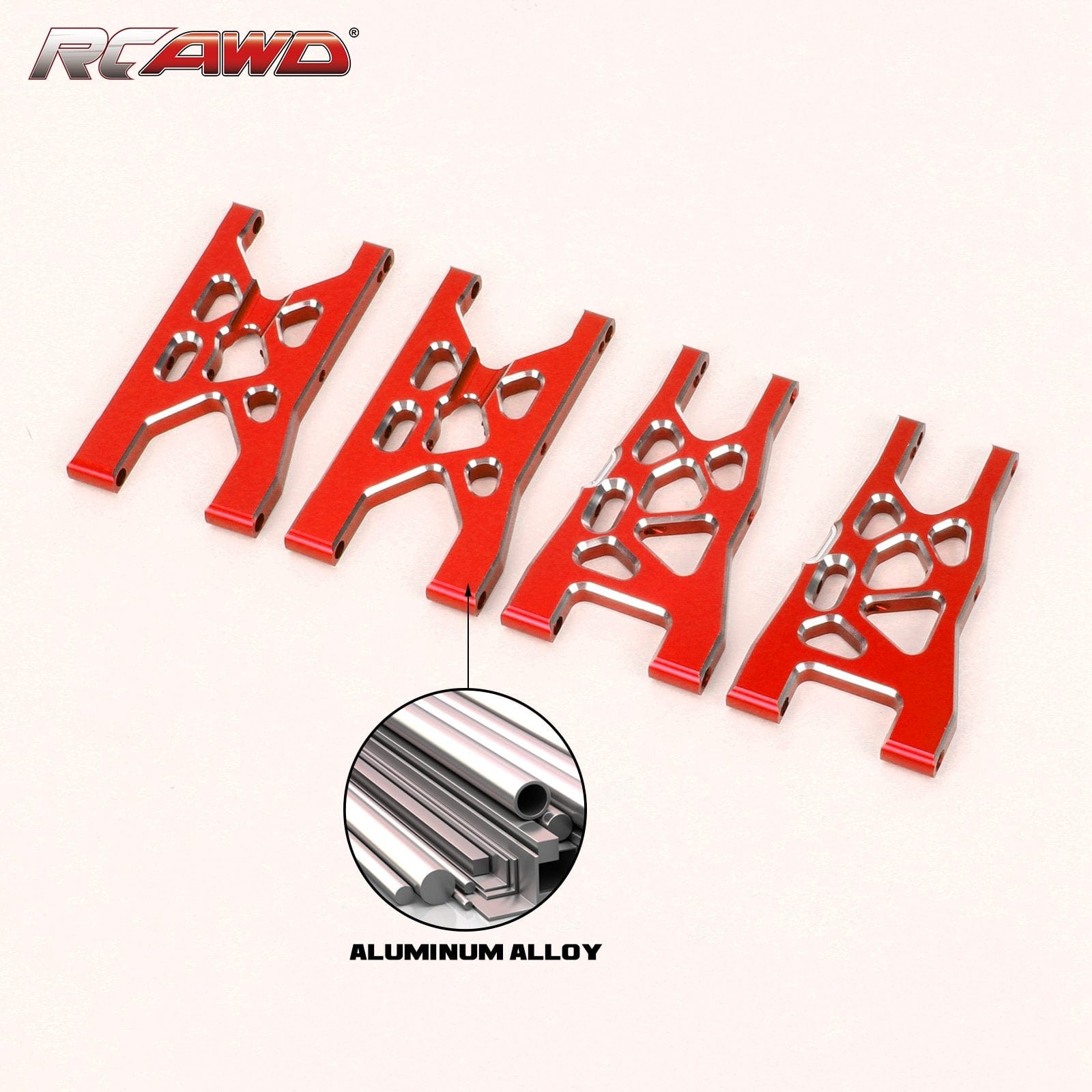 RCAWD ARRMA 3S RCAWD ARRMA 3s Vendetta Infraction Front Rear Suspension Arm ARA330683