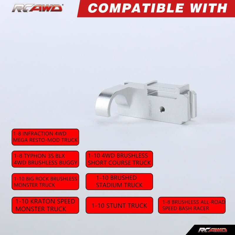 RCAWD Arrma 3S Vorteks Senton Granite Upgrades Aluminum Chasiss Spine Block - RCAWD