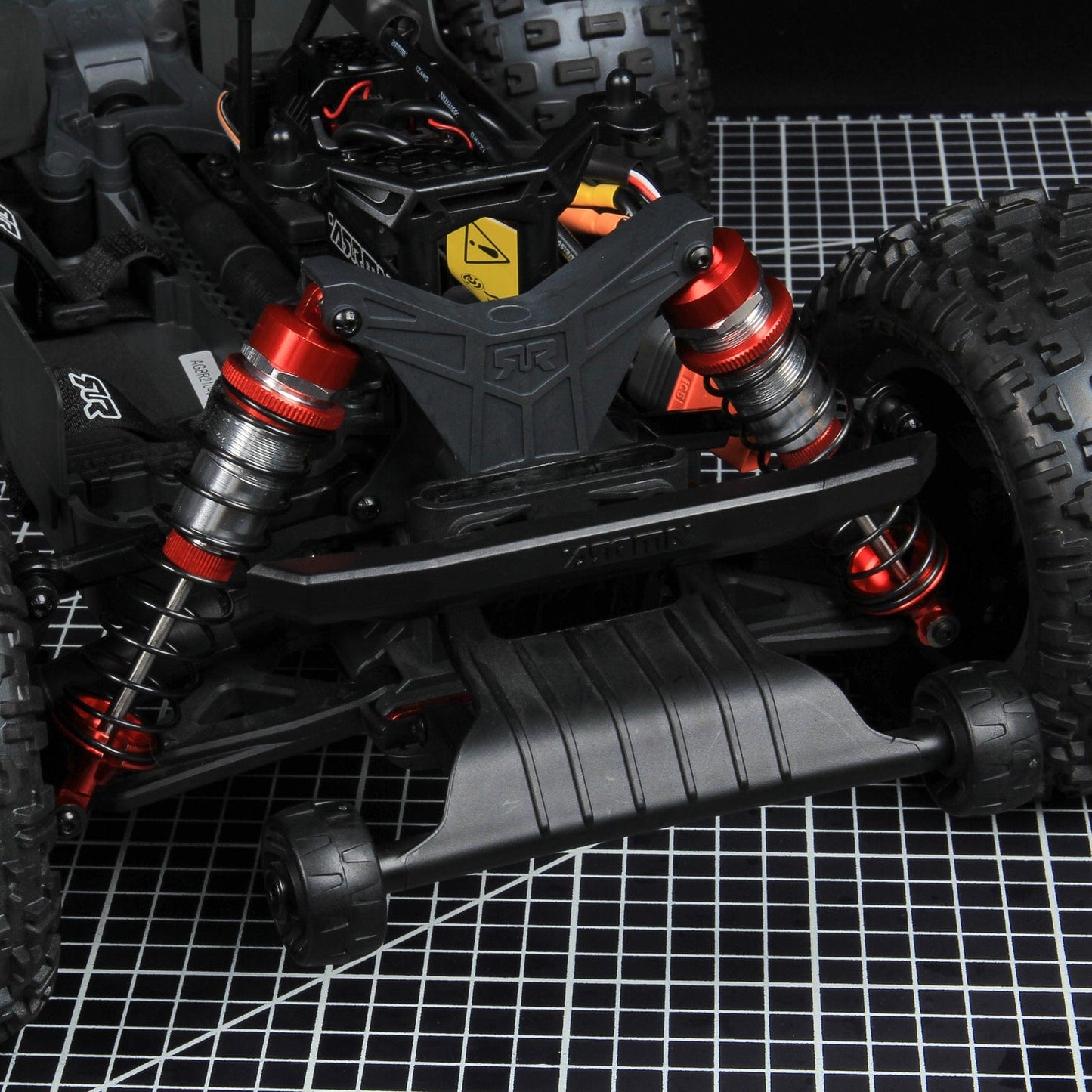 RCAWD ARRMA 3S RCAWD Arrma Big Bore Shocks for Senton Granite BigRock Typhon 3S BLX Mega Metal