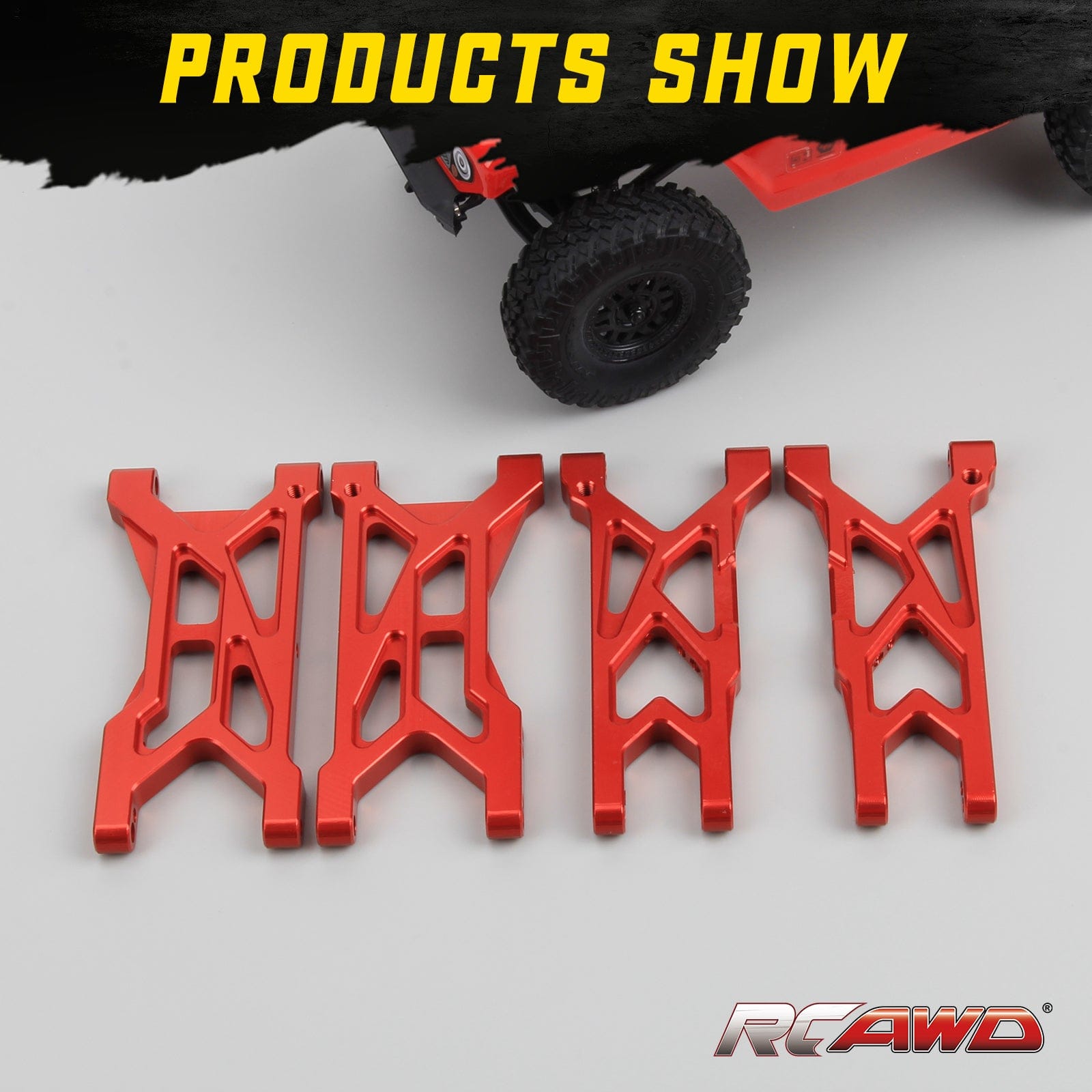 RCAWD ARRMA 3S RCAWD ARRMA BIG ROCK GRANITE SENTON VORTEKS Aluminium Suspension Arms