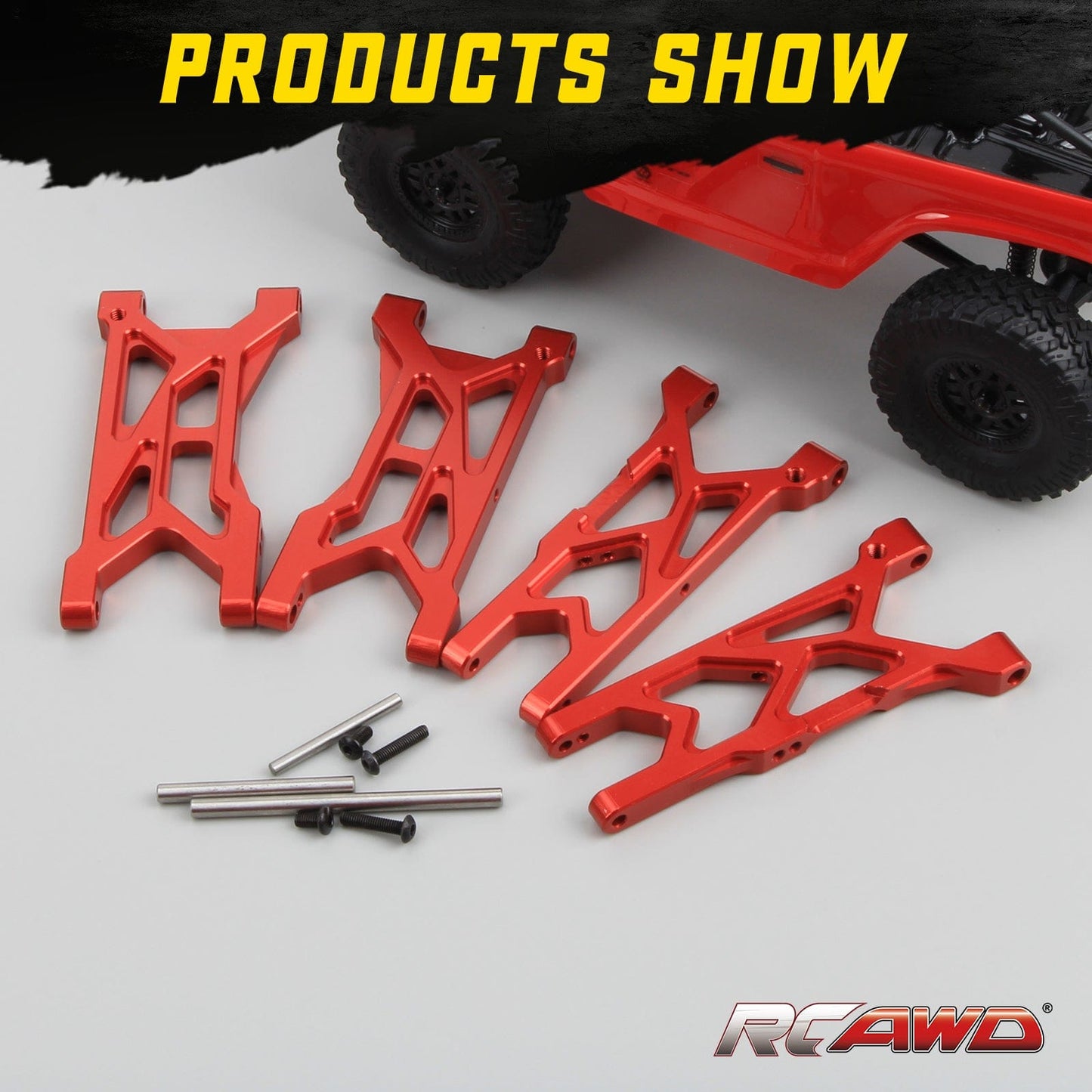 RCAWD ARRMA 3S RCAWD ARRMA BIG ROCK GRANITE SENTON VORTEKS Aluminium Suspension Arms