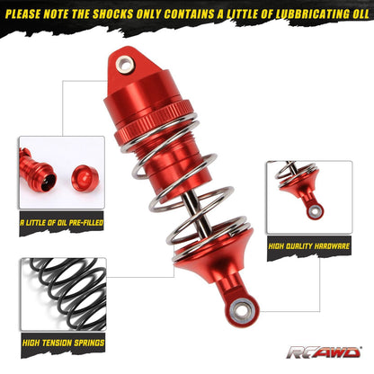 RCAWD ARRMA 3S RCAWD ARRMA Infraction Vendetta 3S upgrades Full Metal Shocks ARA330701