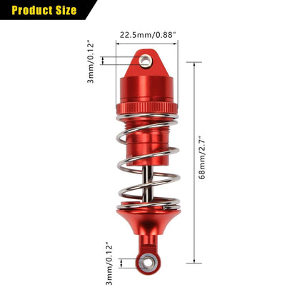 RCAWD ARRMA 3S RCAWD ARRMA Infraction Vendetta 3S upgrades Full Metal Shocks ARA330701
