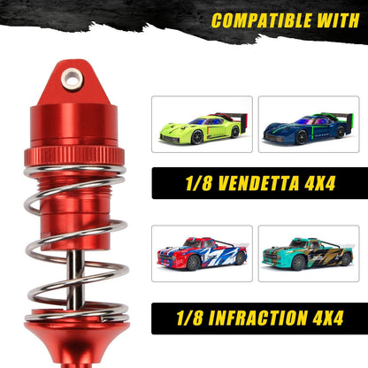 RCAWD ARRMA 3S RCAWD ARRMA Infraction Vendetta 3S upgrades Full Metal Shocks ARA330701