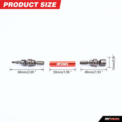 RCAWD ARRMA 3S RCAWD Arrma New Big Rock 3S CV Drive Shaft ARA4312V3 ARAC4043