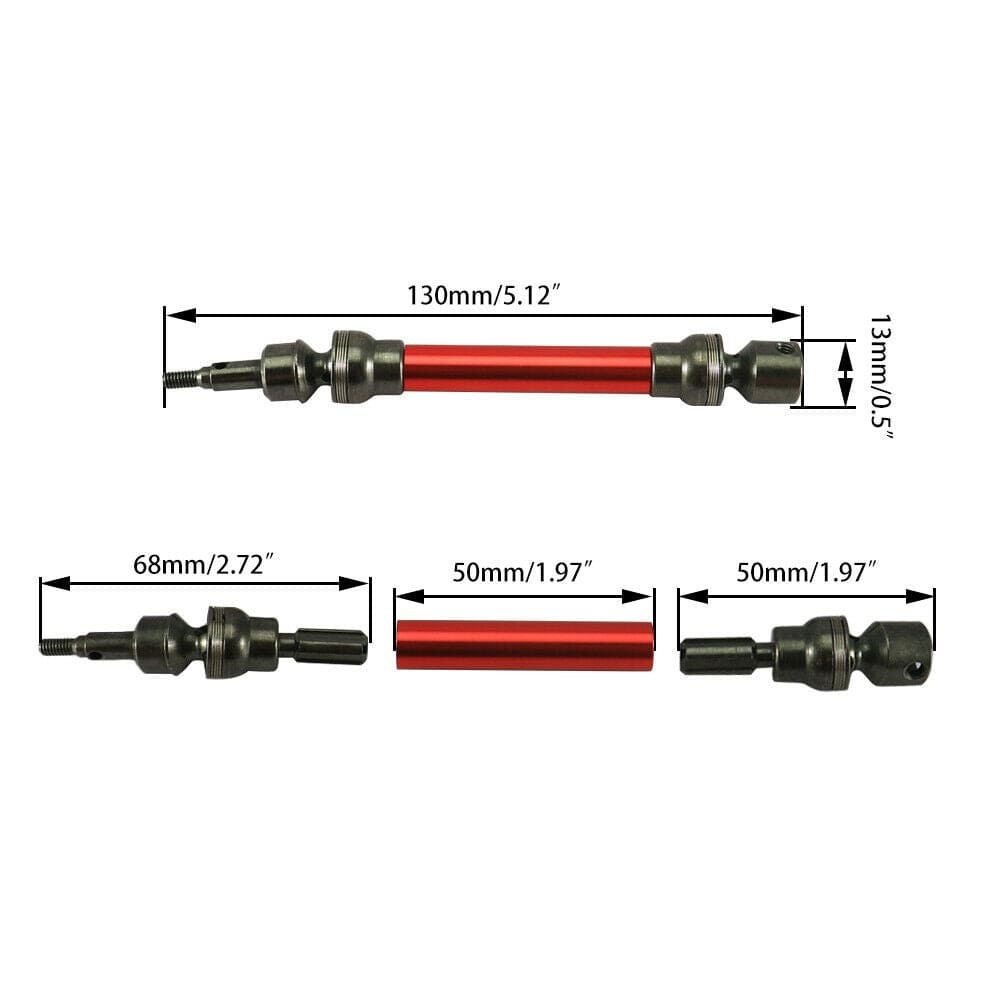 RCAWD ARRMA 3S RCAWD Arrma New Big Rock 3S CV Drive Shaft ARA4312V3 ARAC4043