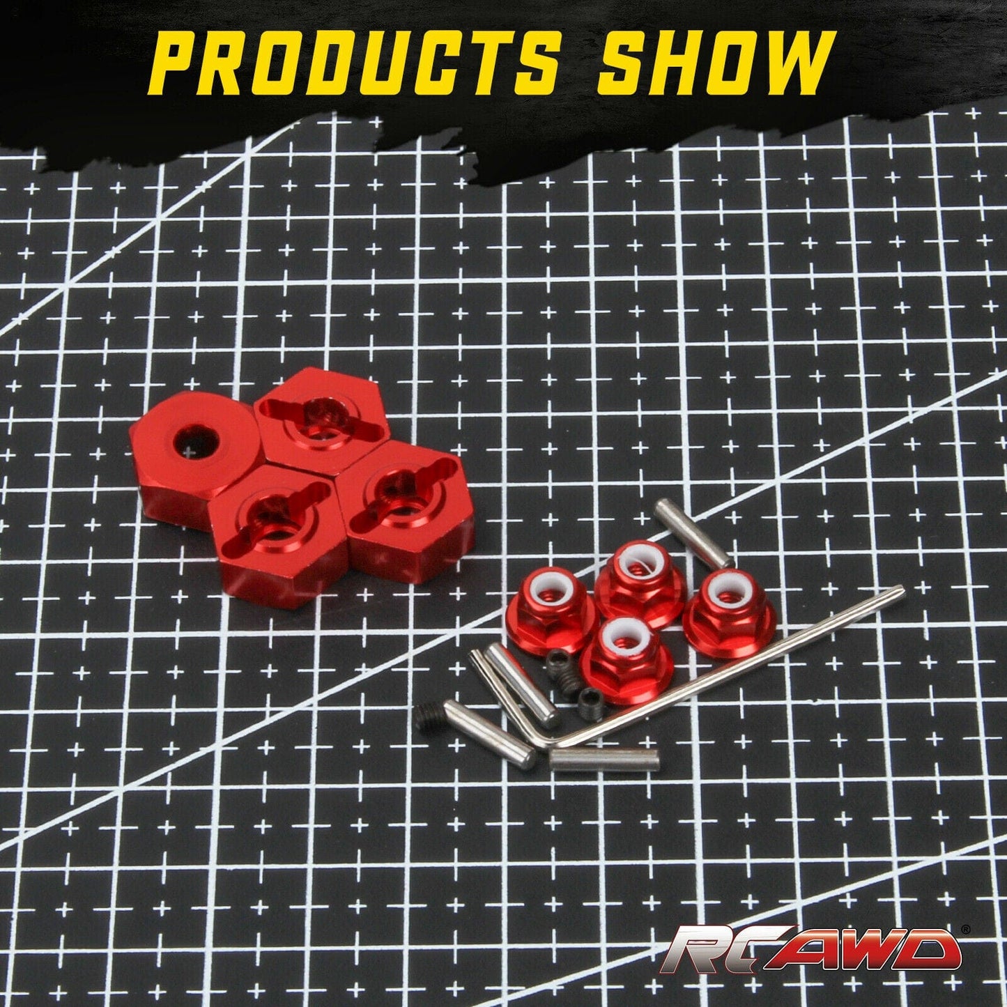 RCAWD ARRMA 3S RCAWD Arrma Vorteks Senton 3S upgrade 12mm hex hub m4 lock nut