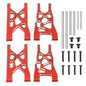 RCAWD ARRMA 3S Red RCAWD ARRMA 3s Vendetta Infraction Front Rear Suspension Arm ARA330683