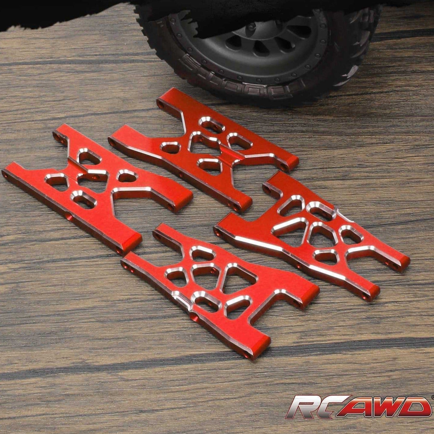 RCAWD ARRMA 3S Red RCAWD ARRMA 3s Vendetta  Infraction suspension arm ARA330683