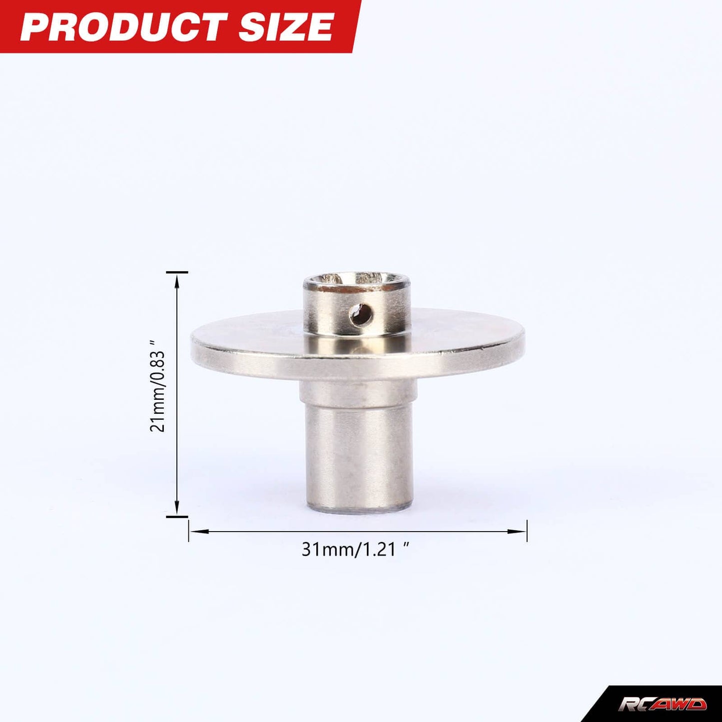 RCAWD ARRMA 3S silver RCAWD Arrma Upgrades Parts 3s Slipper Hub Set for Grannite Senton Big Rock