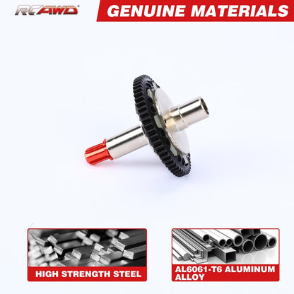 RCAWD ARRMA 3s Upgrades 57T Heavy Gear Slipper Set with Pinion Gear for Grannite Senton Big Rock - RCAWD