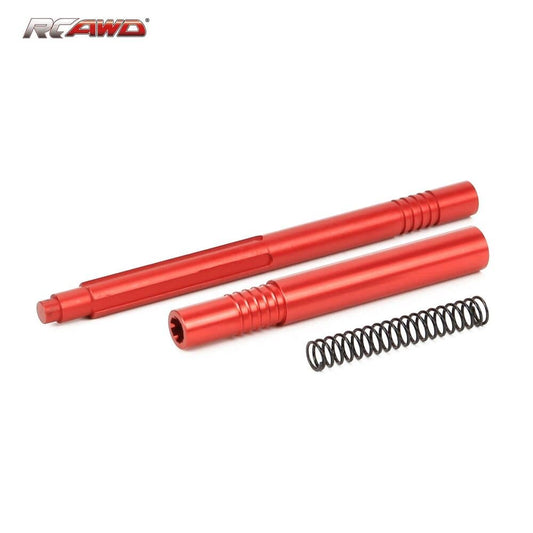 RCAWD arrma 3s&mega upgrades parts Aluminium center slider drive shaft ARAC3955 - RCAWD