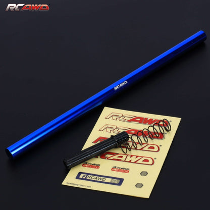 RCAWD ARRMA 4S Blue RCAWD Arrma 3S 4S upgrade parts center driveshaft 204mm 17g for vendetta senton typhom Infraction bigrock A-ARAC3955