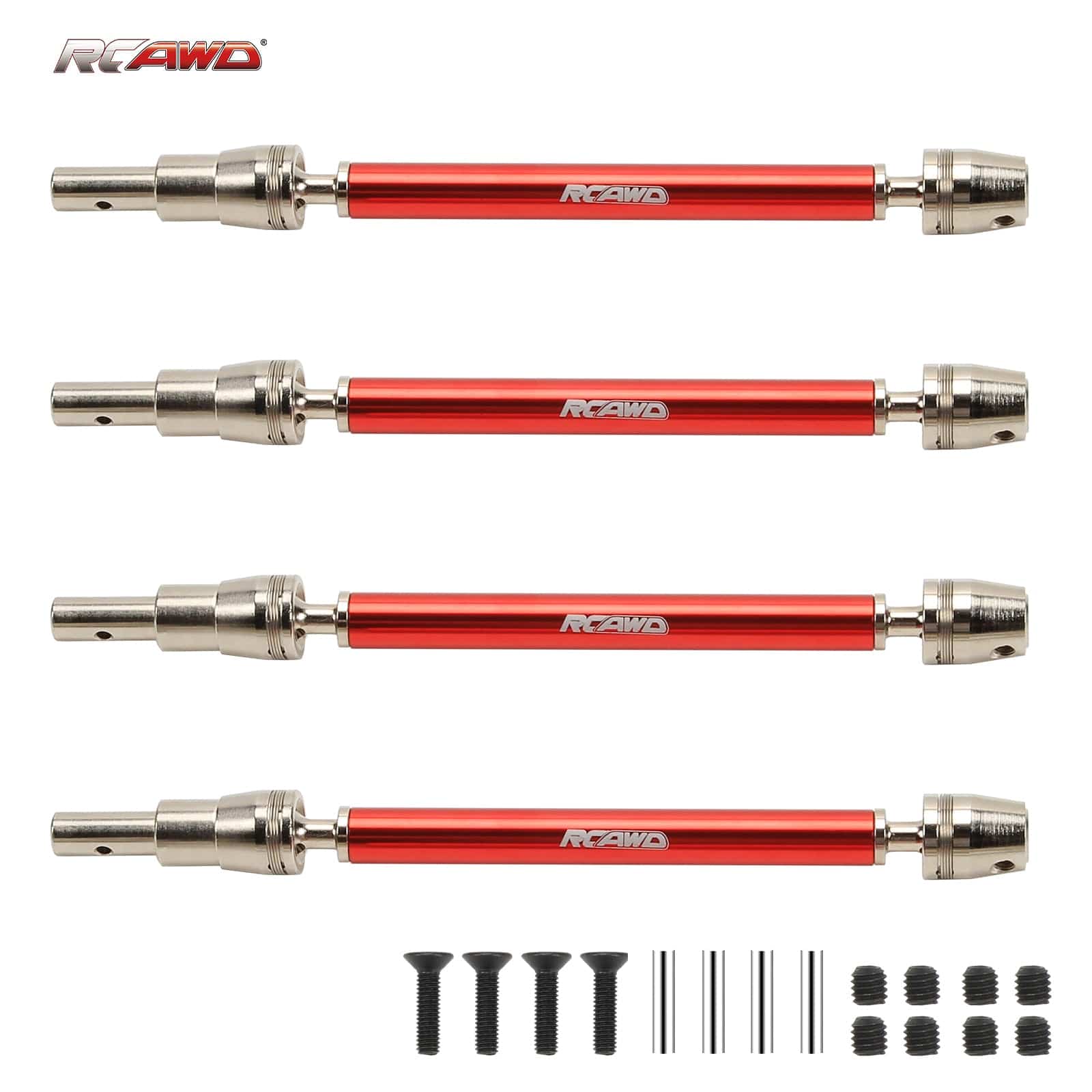 RCAWD ARRMA 4s Outcast Kraton V2 Upgrades Strengthen CVD driveshaft set 4pcs D2 - ARA311147 - RCAWD