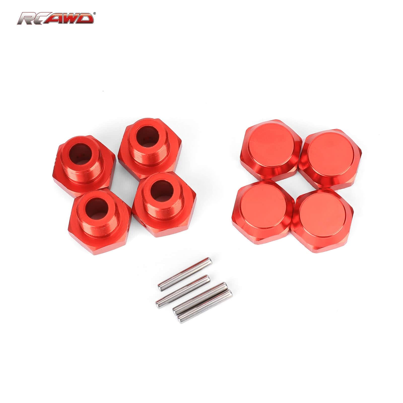 RCAWD ARRMA 4S RCAWD 17mm Alum Wheel Hex For Arrma 1/8 Mojave 1/10 Kraton Outcast 4S Upgrade Parts