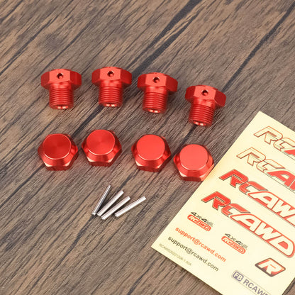 RCAWD ARRMA 4S RCAWD 17mm Alum Wheel Hex For Arrma 1/8 Mojave 1/10 Kraton Outcast 4S Upgrade Parts