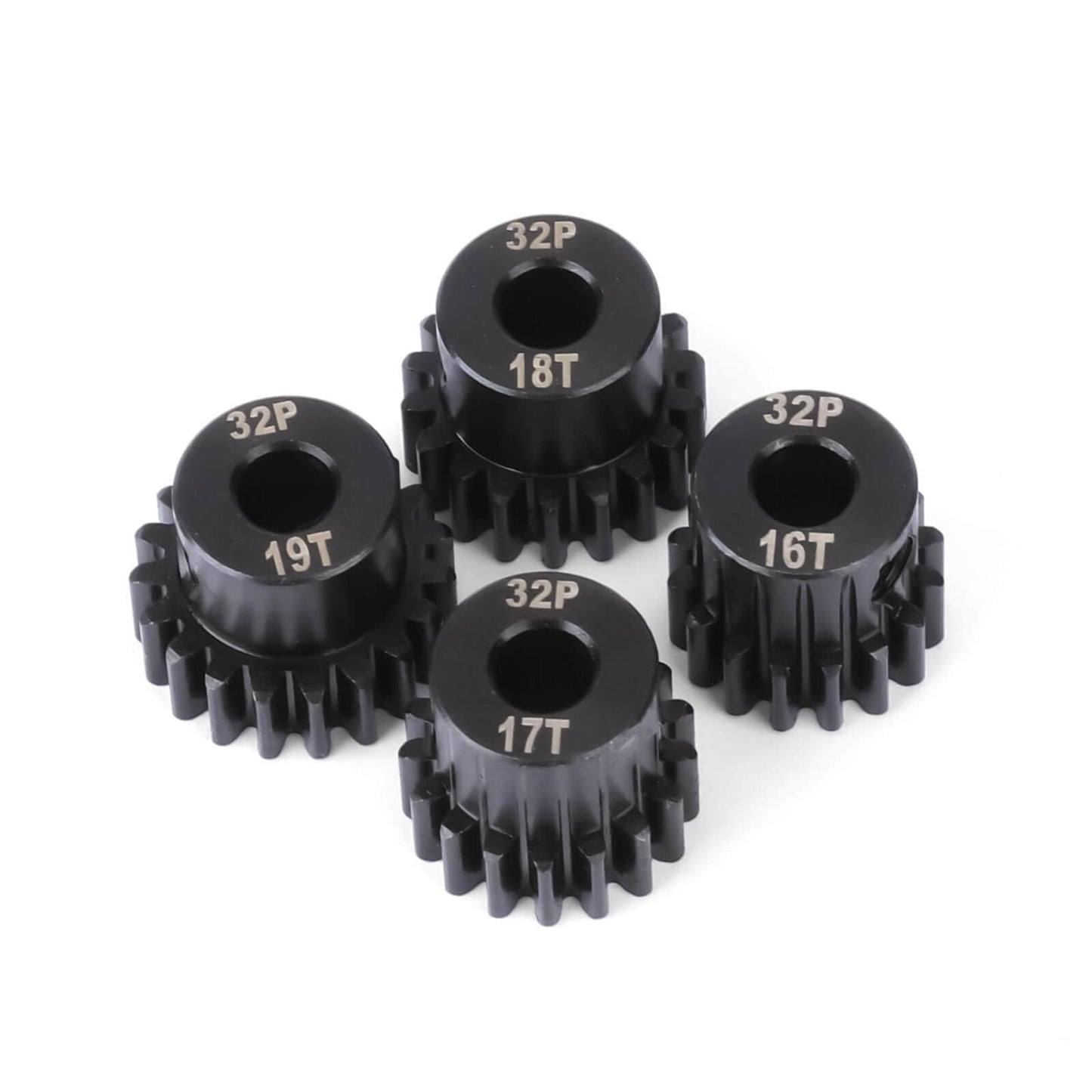 RCAWD ARRMA 4S RCAWD 57T 0.8 MOD Metal Center Diff Spur Gear with 16T 17T 18T 19T Motor Gears