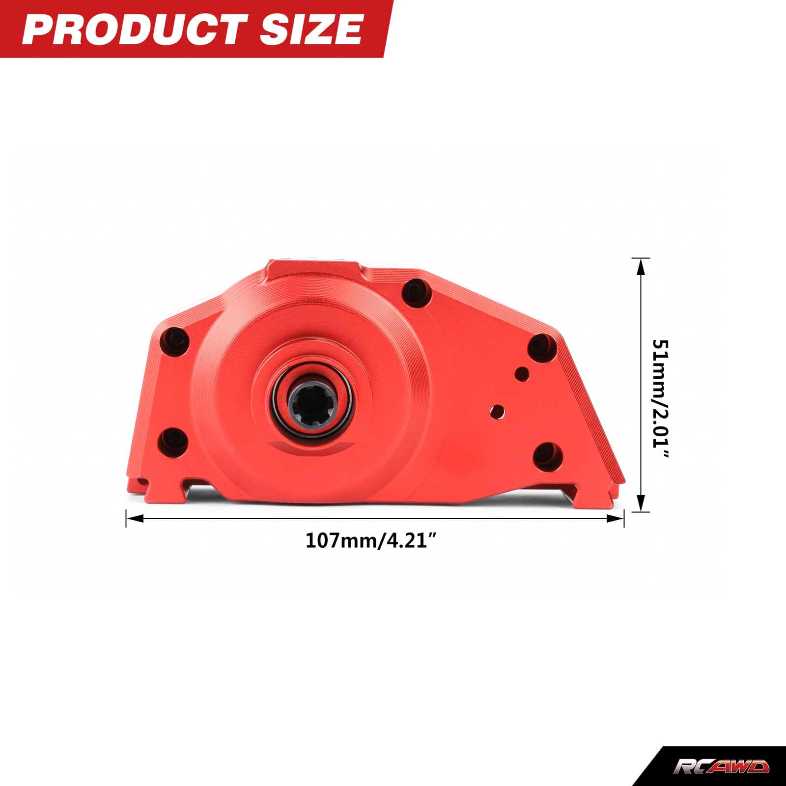 RCAWD ARRMA 4S RCAWD ARRMA 4S Center Differential Assembly With Gearbox Driveshaft Motor Gear