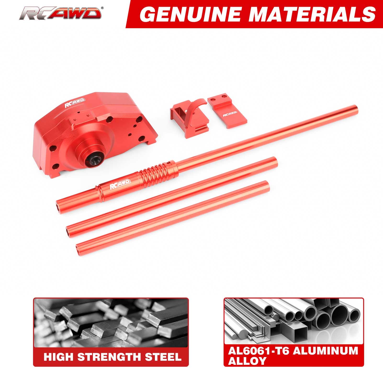 RCAWD ARRMA 4S RCAWD ARRMA 4S Center Differential Assembly With Gearbox Driveshaft Motor Gear