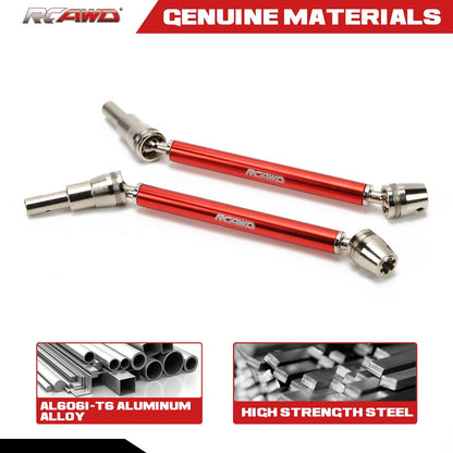 RCAWD ARRMA 4S RCAWD ARRMA 4s Outcast Kraton V2 Upgrades CVD driveshaft set ARA311147 2pcs