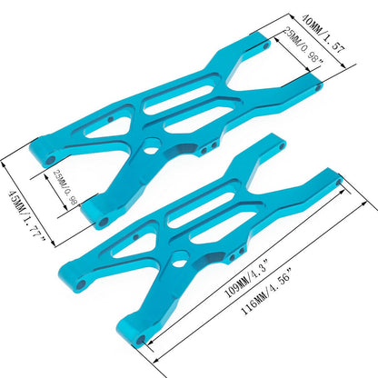 RCAWD ARRMA 4S RCAWD Arrma kraton outcast 4S upgrade front lower suspension arm a-arms