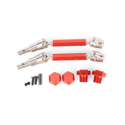 RCAWD ARRMA 4S RCAWD Arrma Mojave 127MM Alum Alloy CVD Slider Set With DriveShaft For Arrma 1/8 4S Upgrade Parts