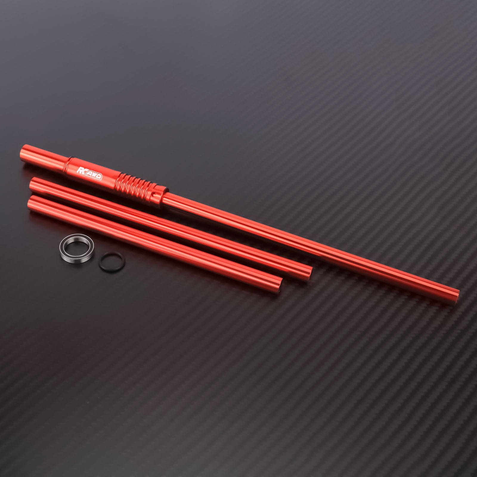 RCAWD ARRMA 4S Red RCAWD ARRMA 3S 4S 164MM 185MM 205MM Center Slider Driveshaft Set