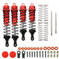 RCAWD ARRMA 4S Red RCAWD Arrma kraton outcast 4S upgrade Front Rear Shocks AR330552