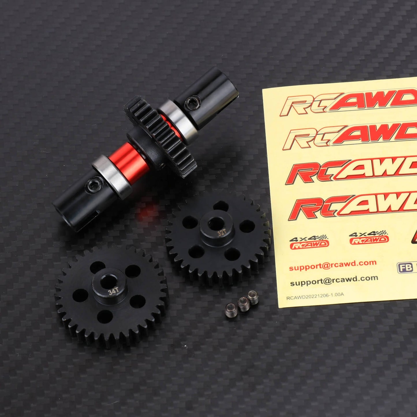 RCAWD ARRMA 6S 29T / WIthout Motor Mount RCAWD ARRMA 6S 28T 29T Center