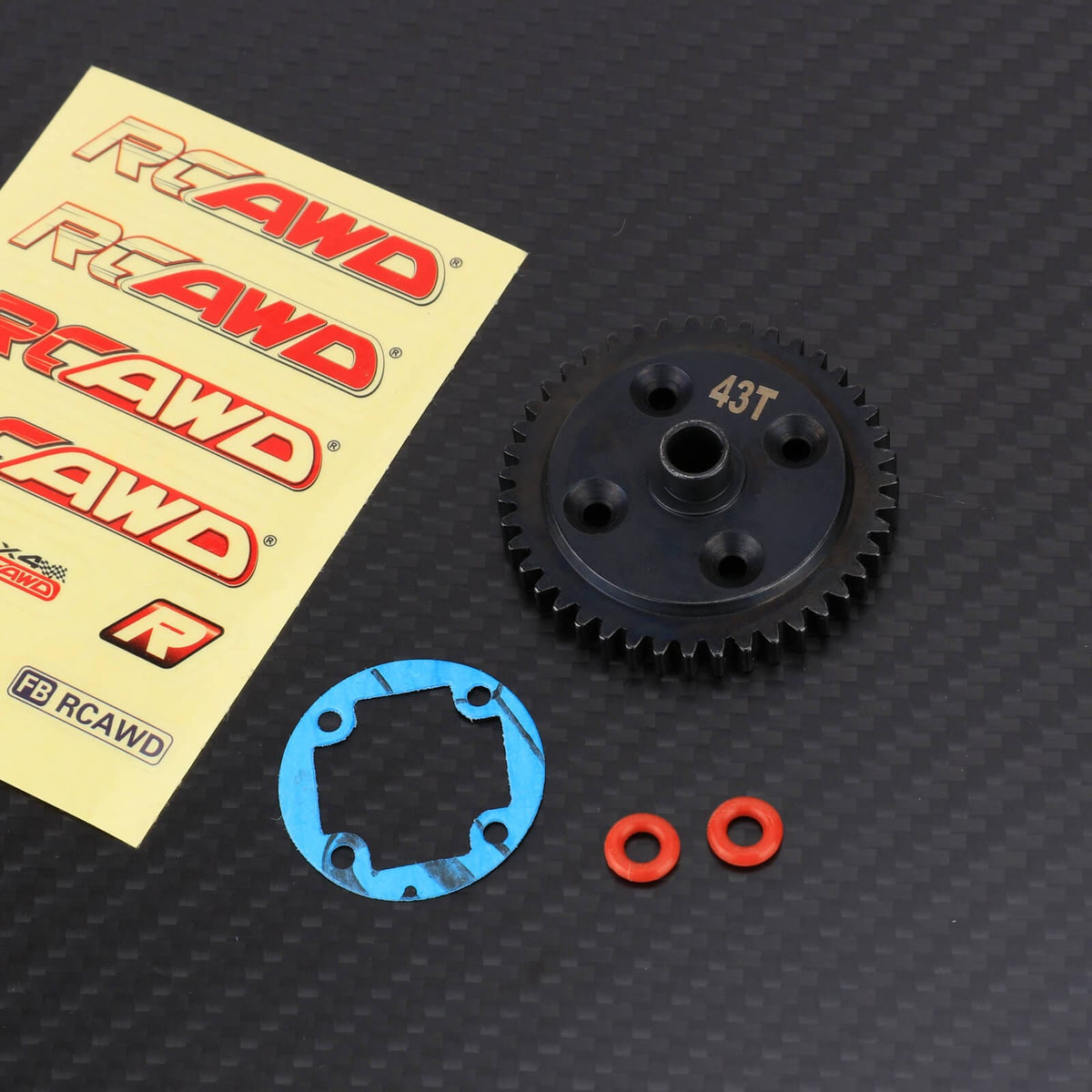 RCAWD ARRMA 6S 43T RCAWD Arrma 6s 41T 43T 46T 50T 52T Spur Gear Plate Diff for 29mm Diff Case EXB