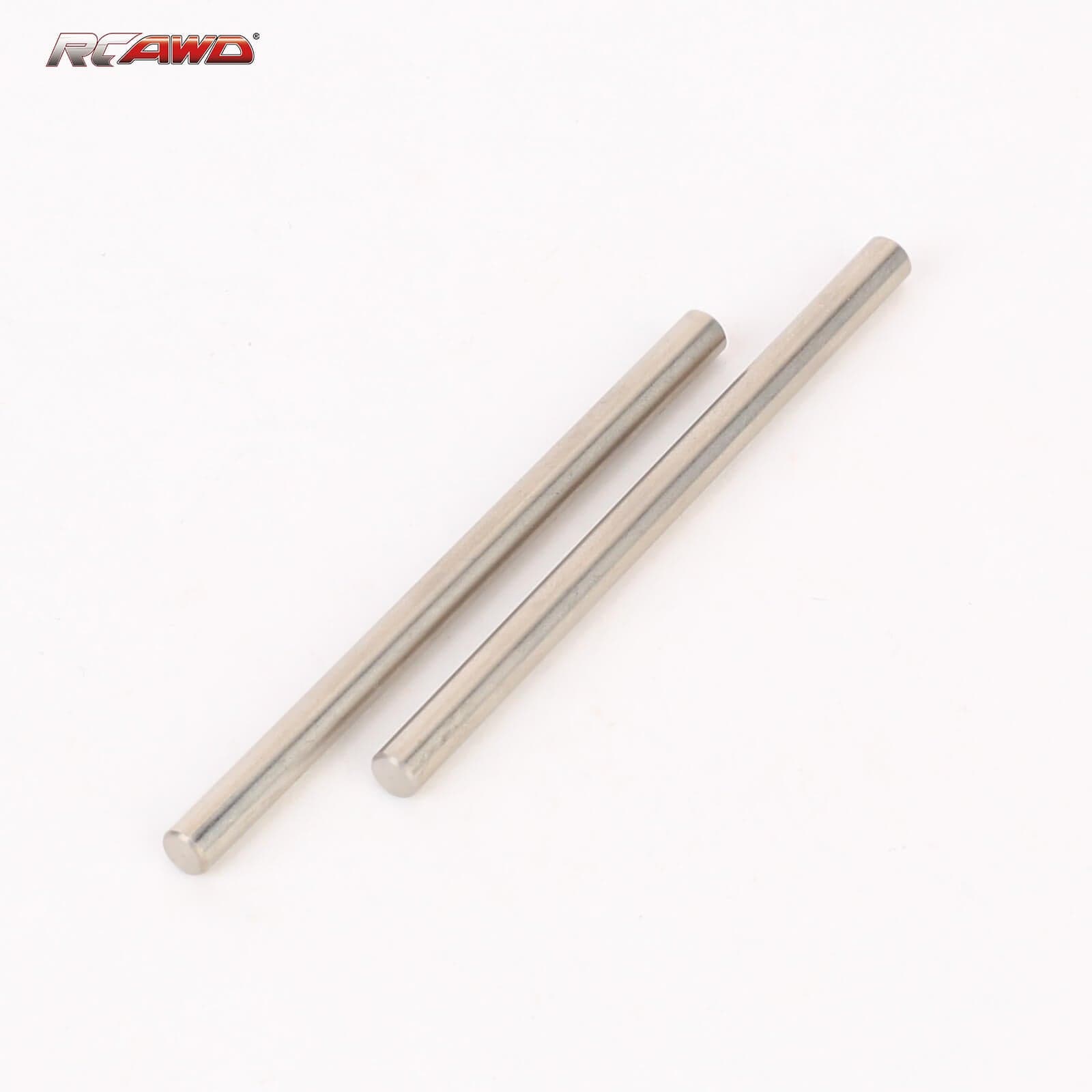 RCAWD ARRMA 6S 4×63.5MM Hinge Pin RCAWD 63MM Suspension Hinge Pin Lower Set for Arrma 4S 6S Upgrade Parts