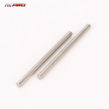 RCAWD ARRMA 6S 4×63.5MM Hinge Pin RCAWD 63MM Suspension Hinge Pin Lower Set for Arrma 4S 6S Upgrade Parts