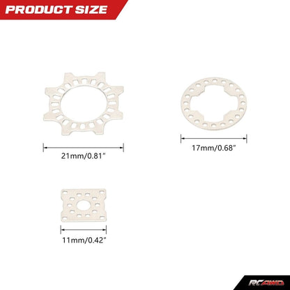 RCAWD Arrma 6s Active Diff Plates ARA310984BL - Arrma 6s upgrades parts - RCAWD