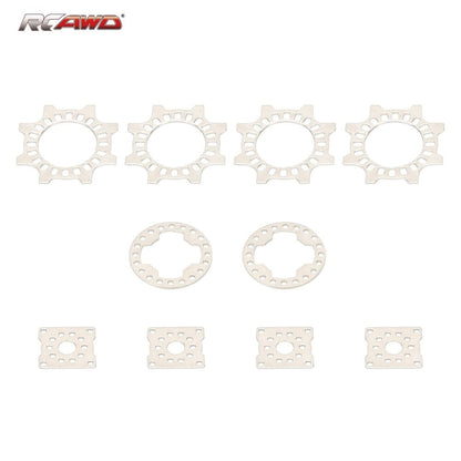 RCAWD Arrma 6s Active Diff Plates ARA310984BL - Arrma 6s upgrades parts - RCAWD