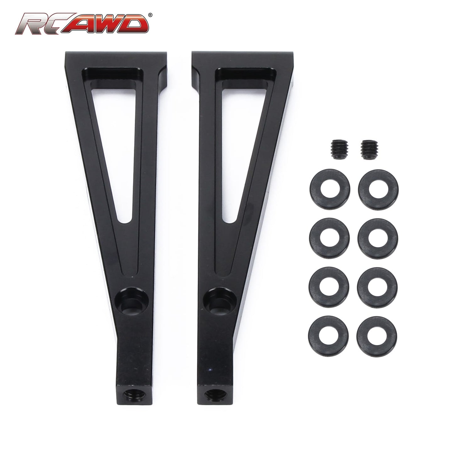 RCAWD ARRMA 6S Black RCAWD ARRMA 1/8 6S Front Upper Suspension Arms ARA330655