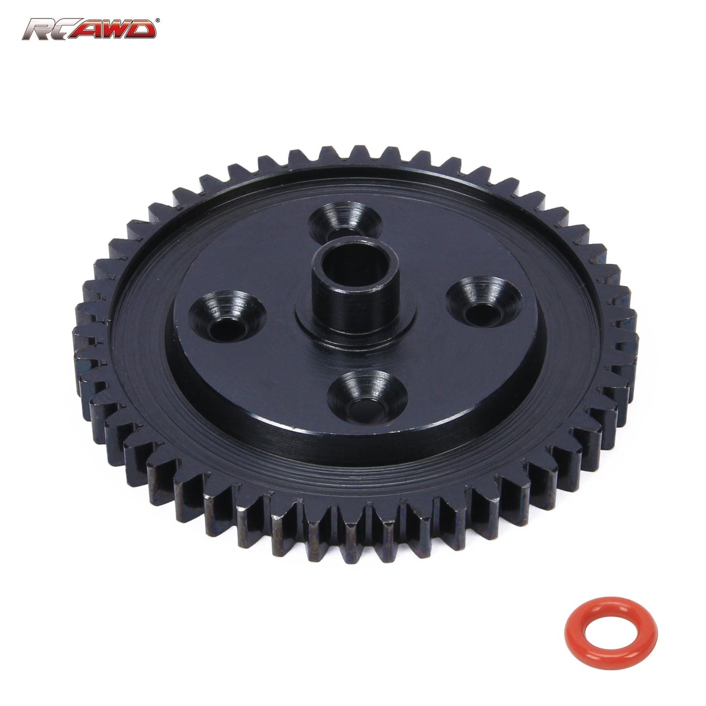 RCAWD ARRMA 6S Black RCAWD Arrma 6s 40CrMo steel spur gear 50T plate diff ARA310978BL