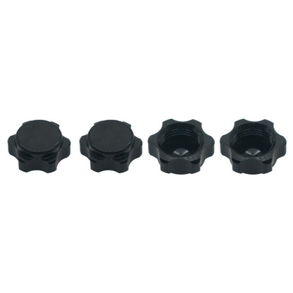 RCAWD ARRMA 6S Black RCAWD Arrma alloy wheel nut 17mm thread 1.0 for Infraction Limitless Felony