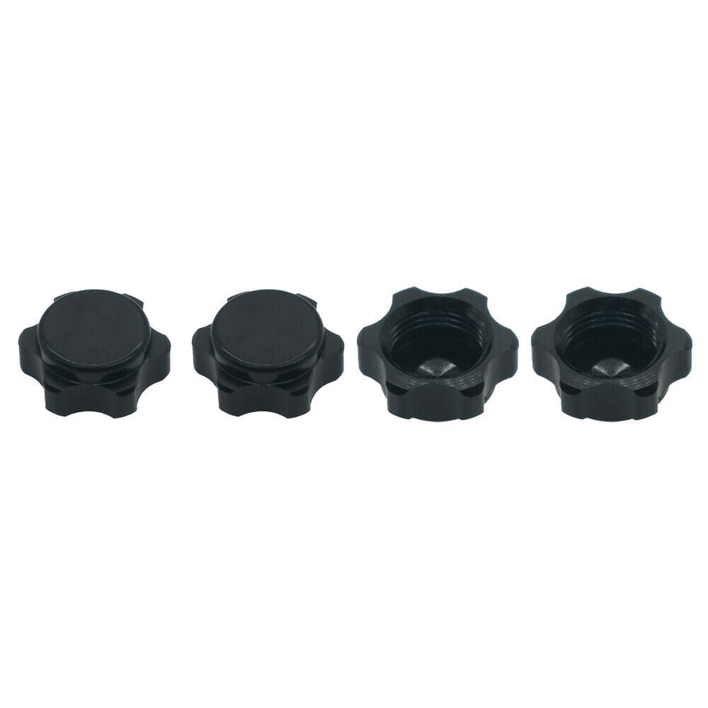 RCAWD ARRMA 6S Black RCAWD Arrma alloy wheel nut 17mm thread 1.0 for Infraction Limitless Felony