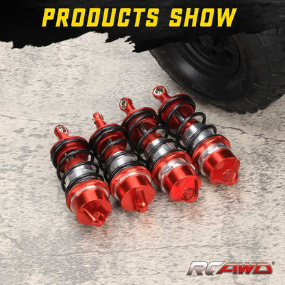 RCAWD Arrma 6S BLX Shocks ARA330627 for Felony Infraction Limitless - RCAWD