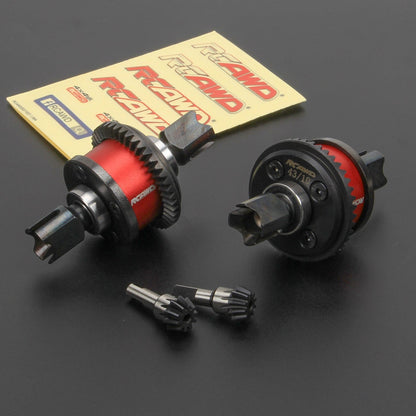 RCAWD ARRMA 6S Double Diff Set RCAWD Arrma 6s EXB Upgrades Differential Set with Input gear