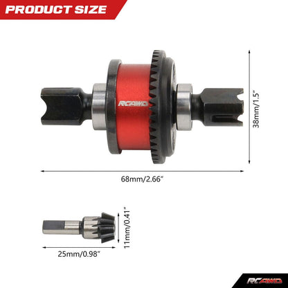 RCAWD Arrma 6s EXB Upgrades Differential Set with Input gear D2 - ARA310990R - RCAWD