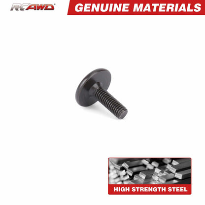 RCAWD ARRMA 6S Front bumper Screws RCAWD ARRMA 6S Front Splitter M3 8MM Large Head Screws