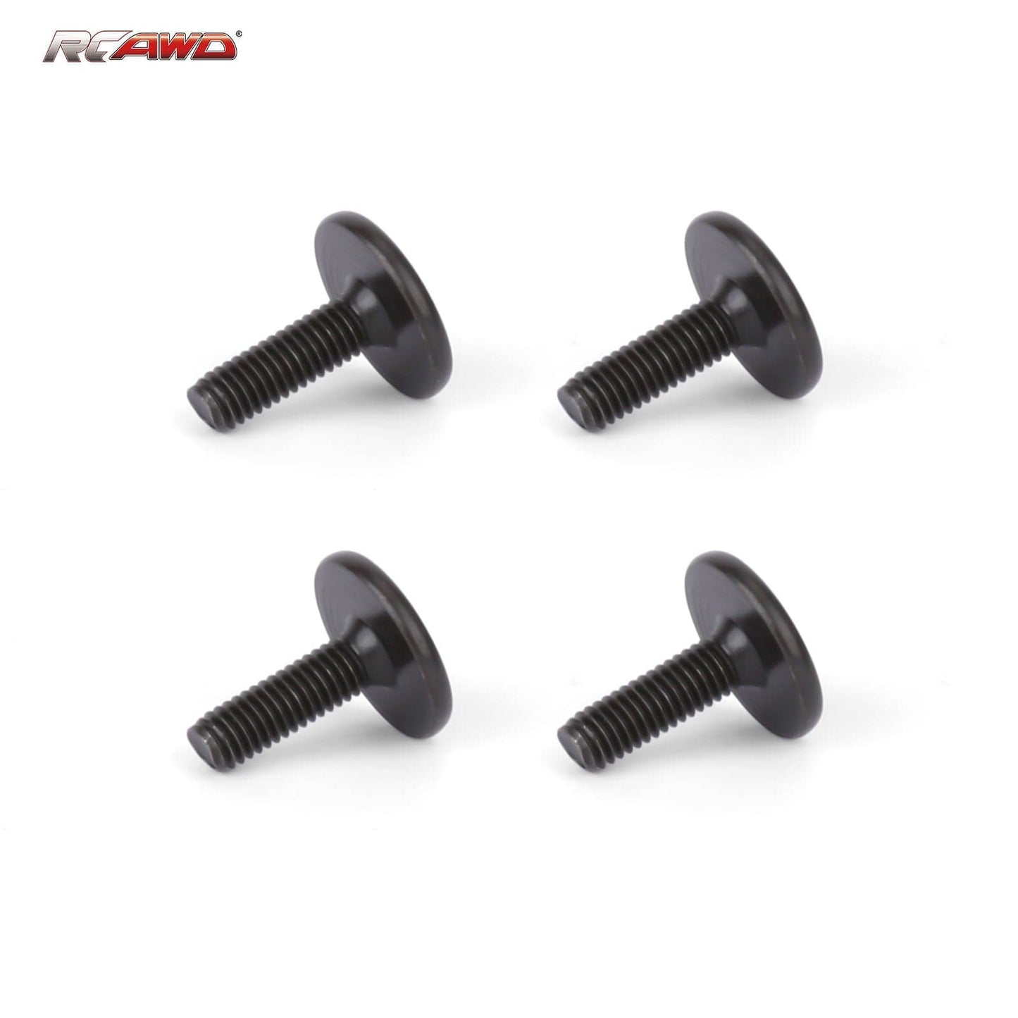 RCAWD ARRMA 6S Front bumper Screws RCAWD ARRMA 6S Front Splitter M3 8MM Large Head Screws
